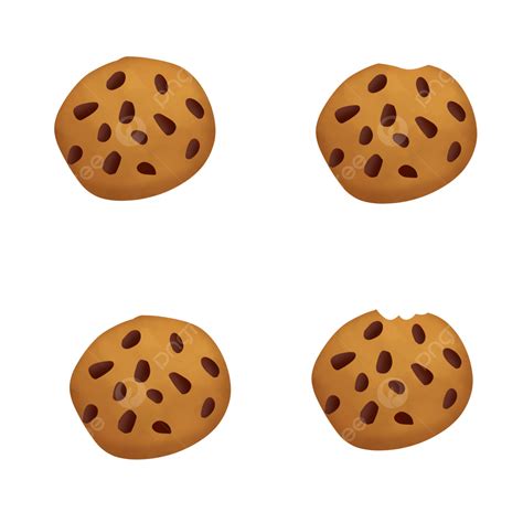 Chocolate Chip Cookies Png Picture Chocolate Chip Cookie Cartoon Illustration Chocolate