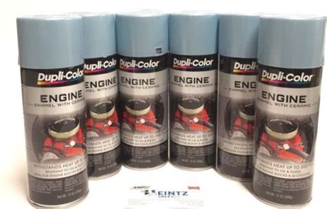 Duplicolor De16166 Pack Engine Enamel Paint Pontiac Blue Metallic 12