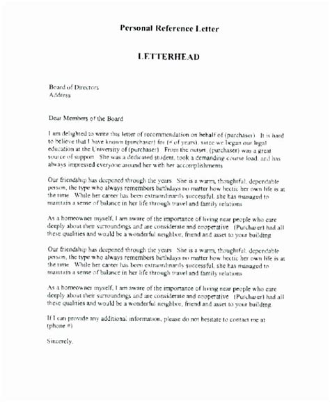 Character Reference Letter Adoption Cover Letter