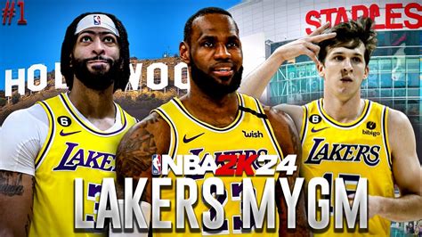 Nba 2k24 La Lakers Mygm Ep 1 Time To Start Building This Dynasty