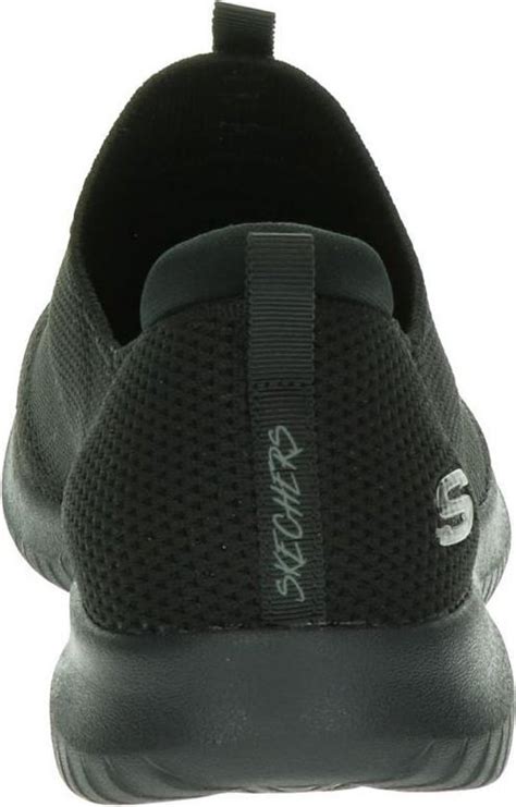 skechers ultra flex first take zwart sneakers dames 12837 bbk