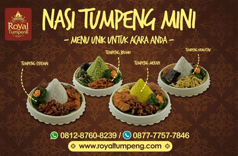 Siapa yang tak kenal nasi box tapao? Pesan Nasi Tumpeng Mini di Jakarta Barat | RoyalTumpeng.com