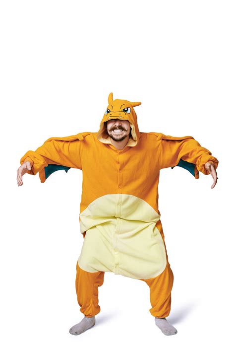 Charizard Pokemon Kigurumi Adult Character Onesie Costume Pajama By