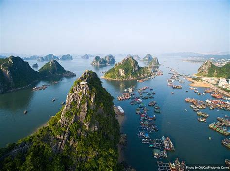 landscape in halong bay vietnam travel guide asia travel largest waterfall ha long bay phu