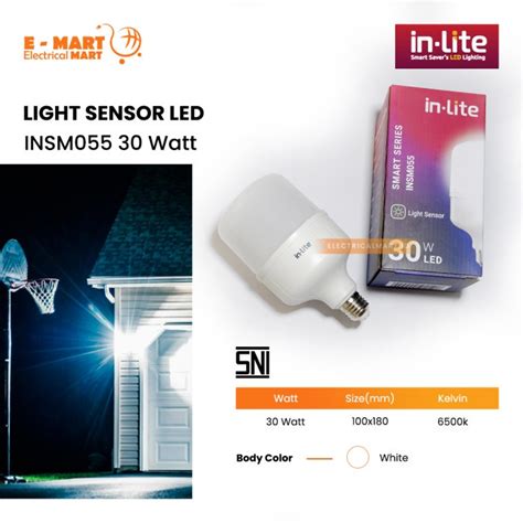 Jual Inlite Led Capsule Sensor Cahaya 30 Watt Lampu 30watt In Lite