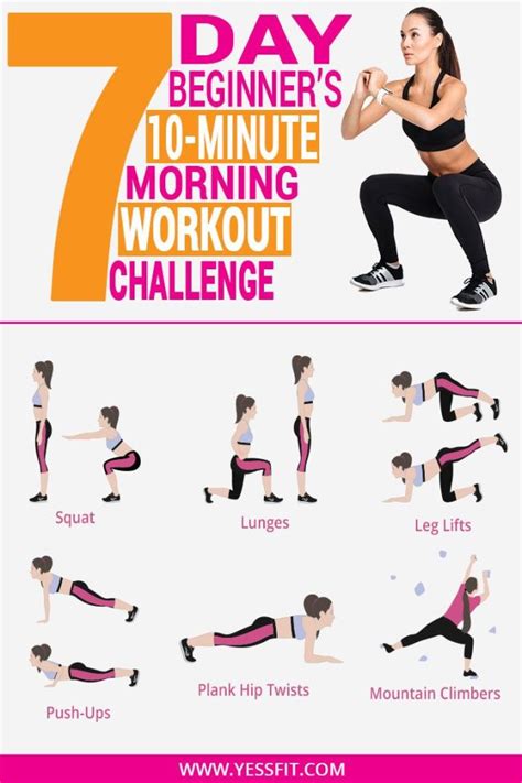 7 Days Workout Plan For Beginners To Get In Perfect Shape