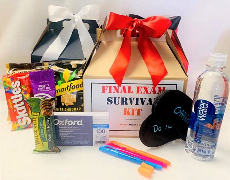 Sensational Final Exams Survival Kitcare Package 30 And Up Sensational Baskets