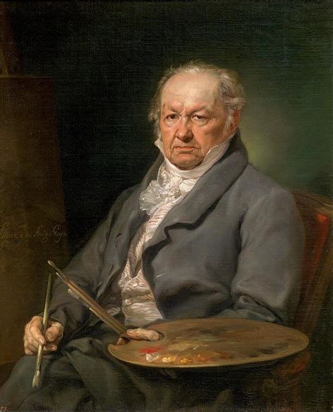 El Pintor Francisco De Goya Portrait Of Francisco De Goya Painting By