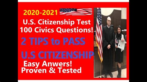 100 Questions For Us Citizenship 2 Tips To Pass Citizenship Uscis