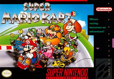 Super Mario Kart Snes Super Nintendo Game Profile News Reviews