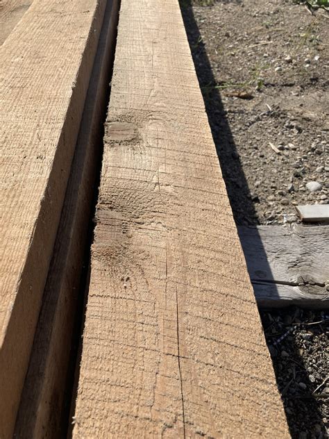 X Full Size Rough Sawn Reclaimed Douglas Fir Lumber
