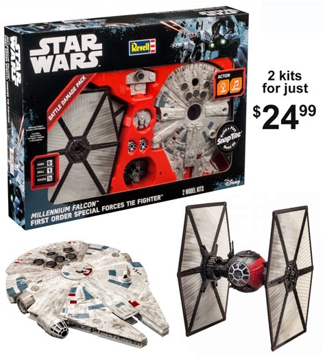 Revell Costco Exclusive Star Wars 2 Pack Model Kits Set Model Kits Review