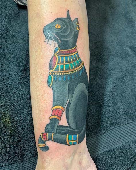 Bastet Tattoos Explained Origins Meanings And Tattoo Artists