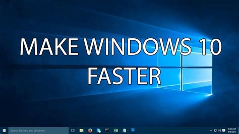 How To Make Windows 10 Faster 👍😱😮 Youtube