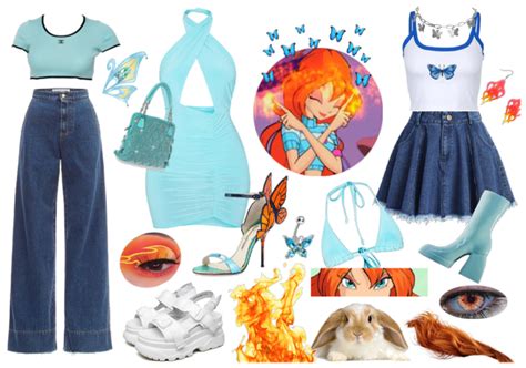 Winx Club Bloom Costume Outfit Shoplook 90s Outfits Cosplay Outfits