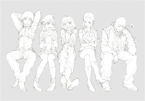 Mdmnarcajnklog Character Design Drawings Of Friends Anime Poses