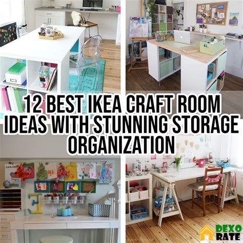 12 Best Ikea Craft Room Ideas With Stunning Storage Organization