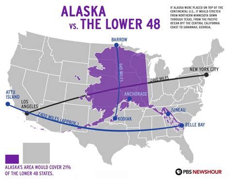 How Big Is Alaska Vivid Maps