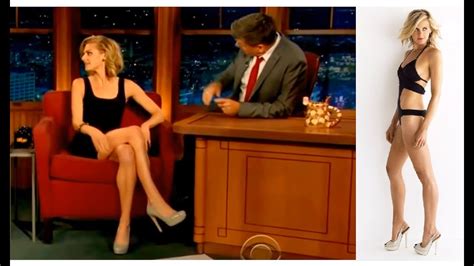 Elize Coupe Flirts With Craig Ferguson With Those Hot Legs Interview