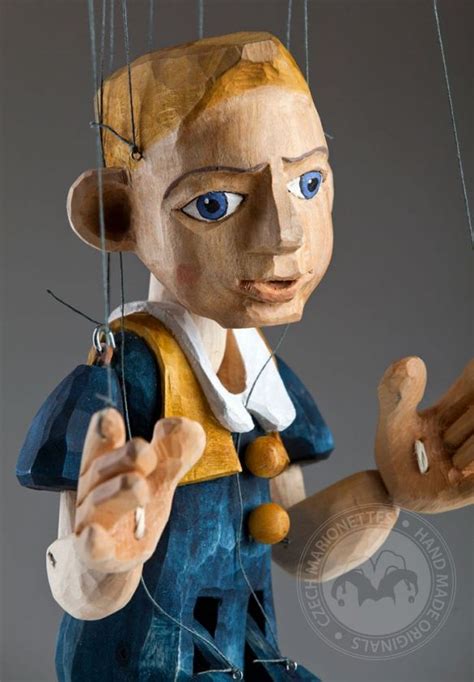 Fritz Wooden Marionette Czech Marionettes