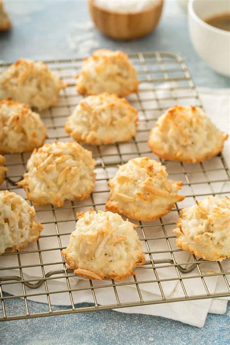 Coconut Macaroons With Almonds My Baking Addiction