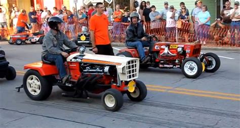 Lawn Mower Drag Racing