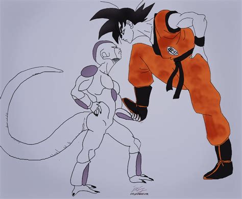 Goku Vs Frieza By Joefj On Deviantart