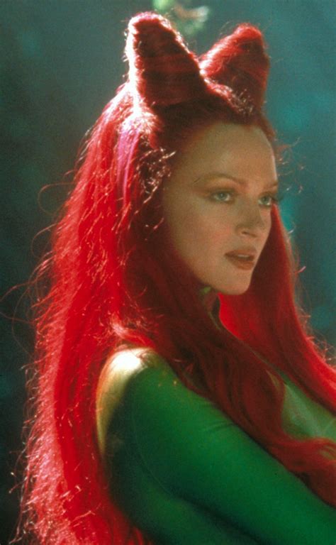 Uma Therman As Poison Ivy In Batman And Robin Famous Portraits
