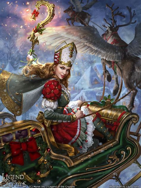 Legend Of The Cryptids Yule Queen Lalanoel Adv By