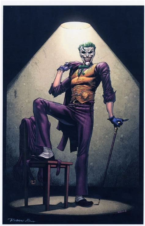 JOKER PRINT SIGNED ROBERT ATKINS In Inkwell Awards S Prints And