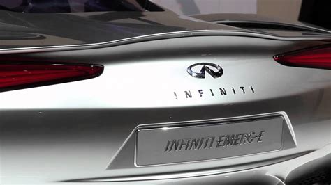 Infinity Emerge E Concept 2012 Geneva Motor Show Youtube