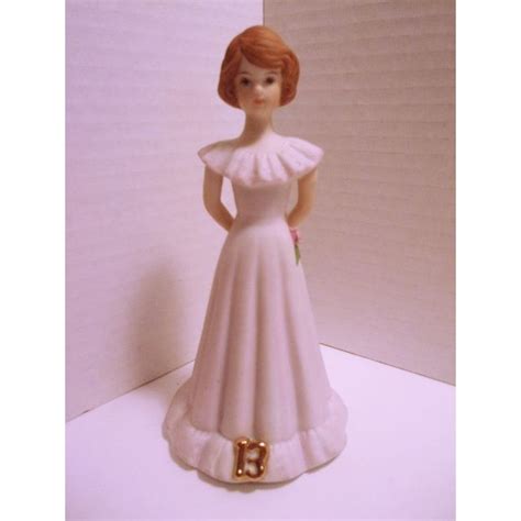 Vintage 1982 Enesco Growing Up Girls 13th Birthday Girl Figurine Porcelain On Ebid United States