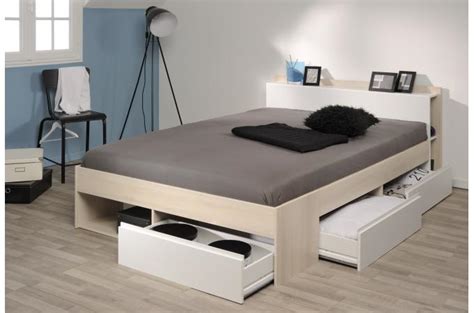 Vous voulez une tête de lit rangement 160 ? Lit avec tete lit rangement 160 200