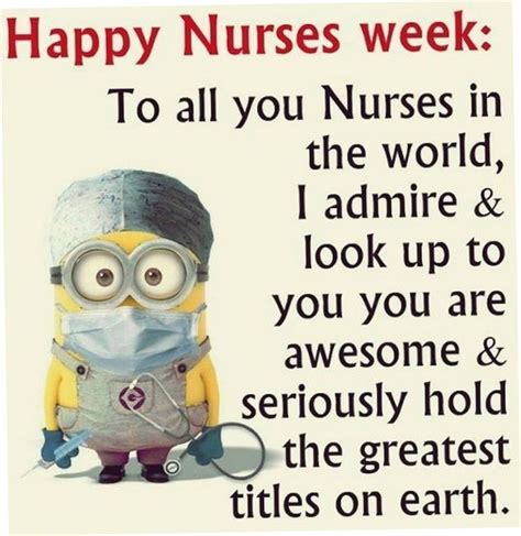 25 Best Wednesday Funny Minions Happy Nurses Week Minions Funny