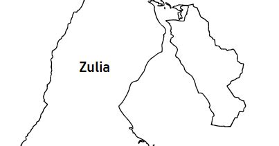 Blog De Biologia Mapa Del Estado Zulia Venezuela Para Colorear