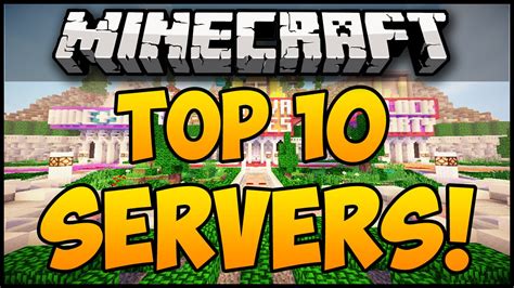 Top 10 Minecraft Servers For Minecraft Minecraft Servers Minecraft