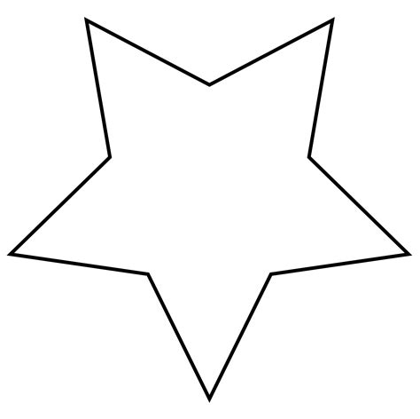 Star Shapes Clipart Best