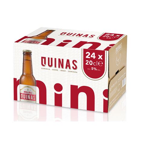 Cerveja Quinas Garrafa 24 X 20cl Quinas