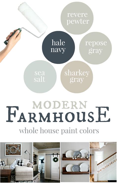 Sw 6254 lazy gray interior / exterior. Our house: Modern Farmhouse Paint Colors - Christina Maria ...