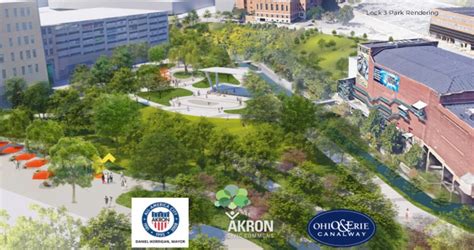 Lock 3 Park Public Open House Downtown Akron Partnership Akron Oh