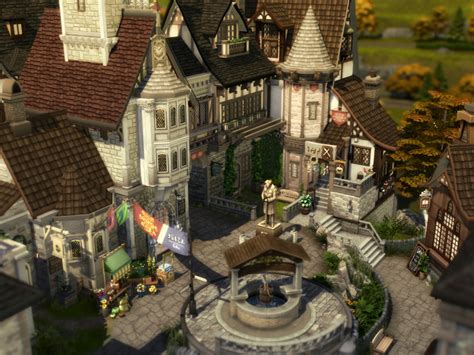 The Sims Resource Old Henford Medieval Town