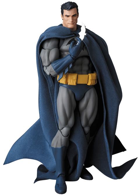 Dc Batman Mafex Batman 63 Action Figure Hush Blue Costume Medicom