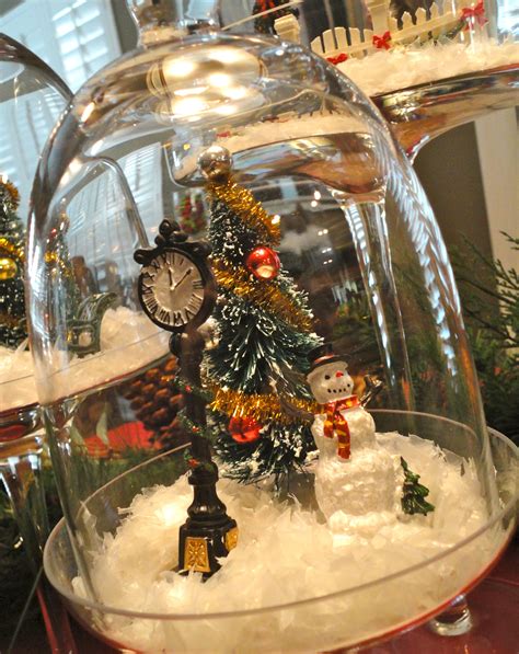 20 Christmas Glass Dome Ideas