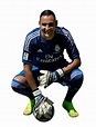 Render de Keylor Navas - Real Madrid - 2014 - 2015 - presentación.