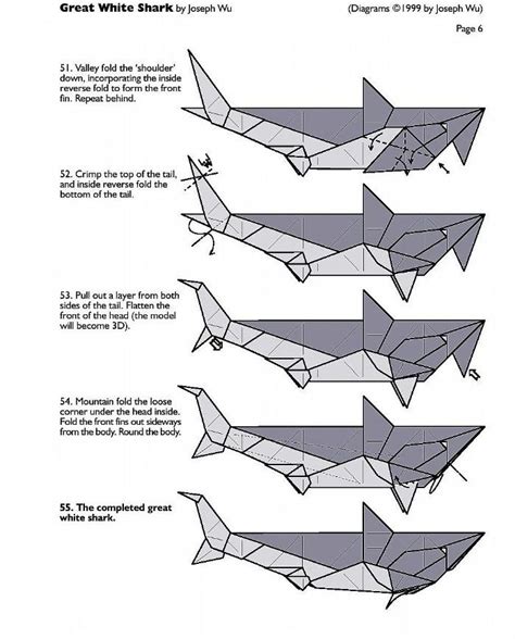 Dollar Bill Origami Shark Instructions Dolljul