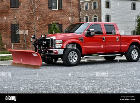 Snow Plow Truck Hi Res Stock Photography And Images Alamy