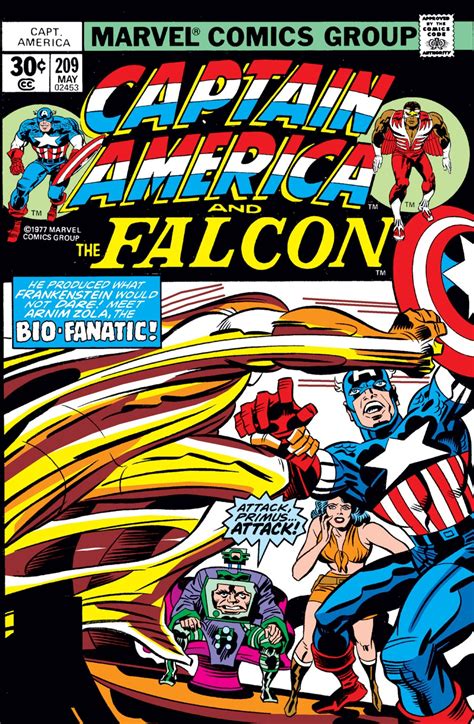 Captain America Vol 1 209 Marvel Database Fandom