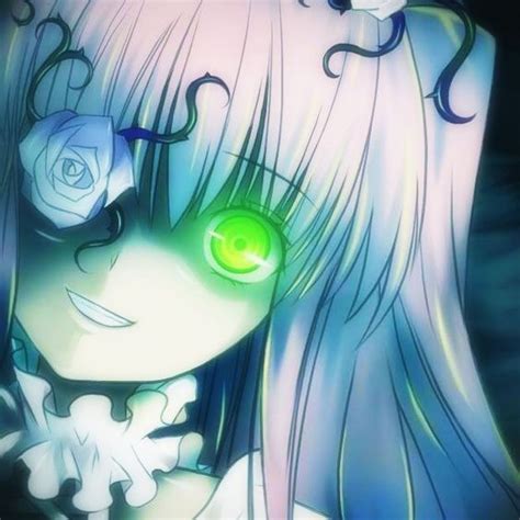 White Hair Anime Girl Green Eyes Anime Wallpaper Hd