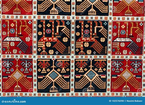 The Part Of Turkish Azerbaijan Carpet Stock Photo Image Of Persian