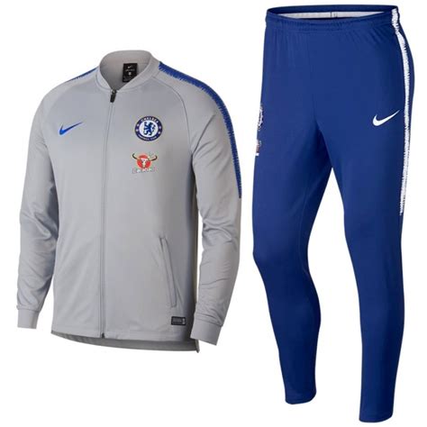 Nike trainingsanzug 'fc chelsea' in grau / orange bei about you bestellen. Chelsea FC präsentation trainingsanzug 2018/19 - Nike ...